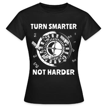 Casino Casino Players - Women's T-Shirt - black - Front - AI Model Female 172 dark (172cm)