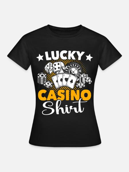Casino Glücksspiel - Frauen T-Shirt - Schwarz