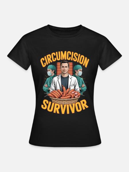Circumcision Survivor Unwearable Bootleg - Frauen T-Shirt - Schwarz