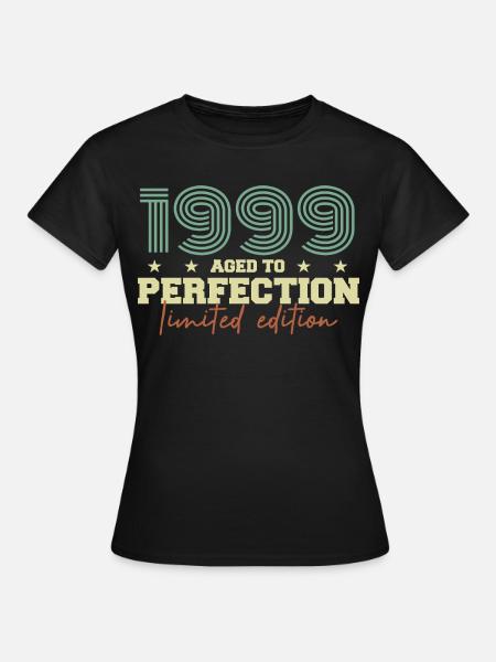 1999 - Frauen T-Shirt - Schwarz