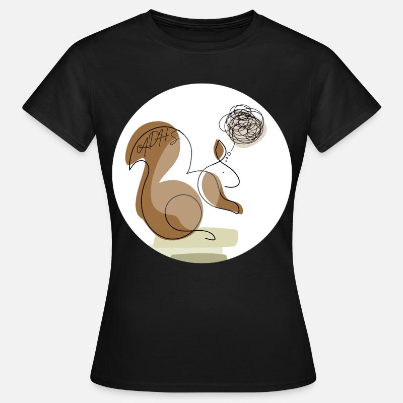ADHD Neurodivergent - Women's T-Shirt - black