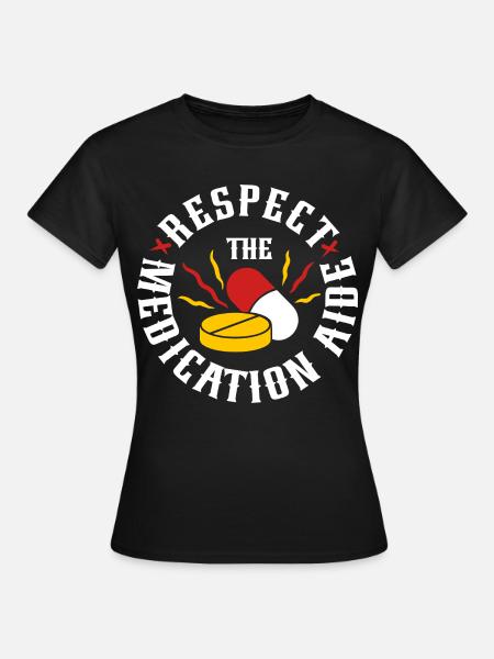 Medizinische Fachangestellte MFA - Frauen T-Shirt - Schwarz