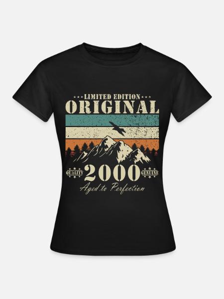 Limitierte Original 2000 – Reife Kunst - Frauen T-Shirt - Schwarz