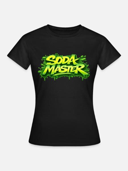SODA-MEISTER - Frauen T-Shirt - Schwarz