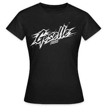 Compagnon 2026 - T-shirt Femme - noir - Devant - AI Model Female 172 dark (172cm)