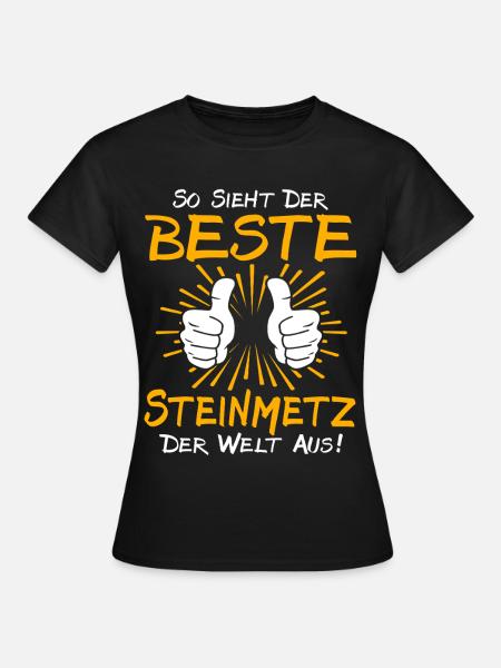 Steinmetz Geschenkidee - Frauen T-Shirt - Schwarz