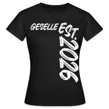 Journeyman est. 2026 - Women's T-Shirt - black - Front - AI Model Female 172 dark (172cm)