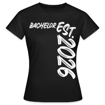 Licence établie en 2026 - T-shirt Femme - noir - Devant - AI Model Female 172 dark (172cm)