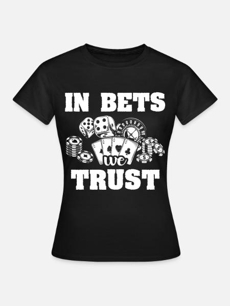 Casino Gambling - Frauen T-Shirt - Schwarz