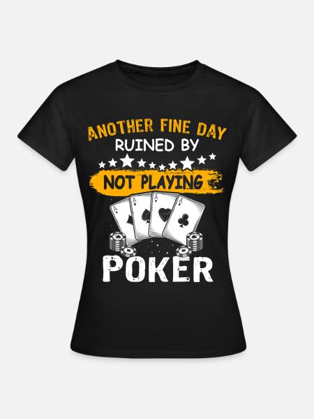Poker Poker Joueurs - T-shirt Femme - noir