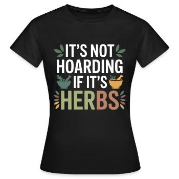 Certified Clinical Botanical Specialist  - Women's T-Shirt - black - Front - AI Model Female 172 dark (172cm)