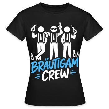 T-shirt de fête de garçon Hommes Grondement de fête de garçon - T-shirt Femme - noir - Devant - AI Model Female 172 dark (172cm)