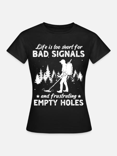 Dirt Fishing - Frauen T-Shirt - Schwarz
