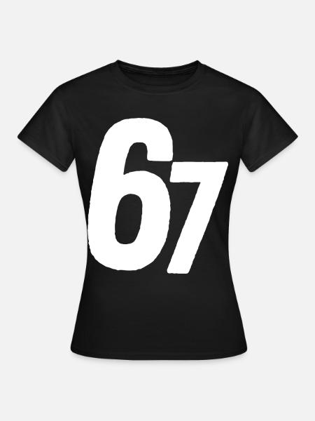 67 Six Seven - Frauen T-Shirt - Schwarz