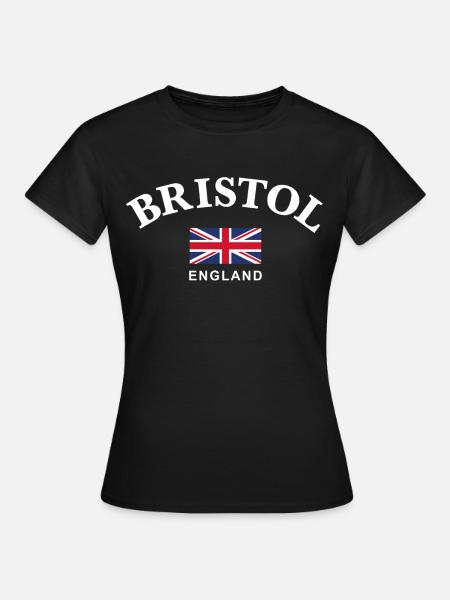 Bristol, England - Frauen T-Shirt - Schwarz