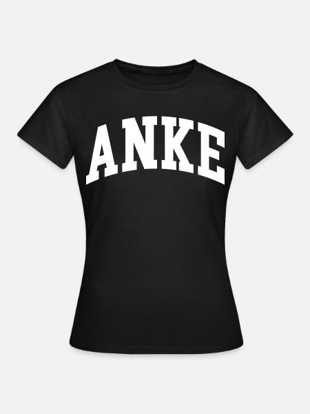 Anke - Frauen T-Shirt - Schwarz