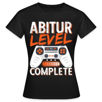 Abi 2026 Abitur Gymnasium Graduation Abiturient - Women's T-Shirt - black - Front - AI Model Female 172 dark (172cm)