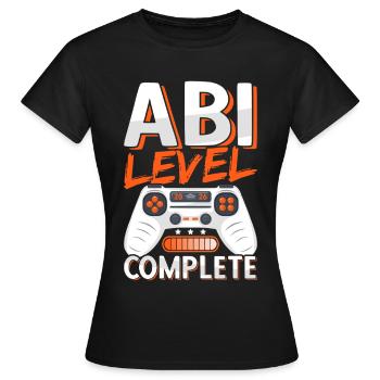 Abi 2026 Abitur Gymnasium Graduation Abiturient - Women's T-Shirt - black - Front - AI Model Female 172 dark (172cm)