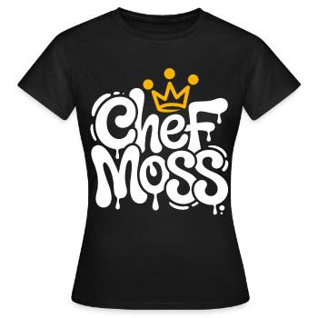 Chef Moss - Women's T-Shirt - black - Front - AI Model Female 172 dark (172cm)