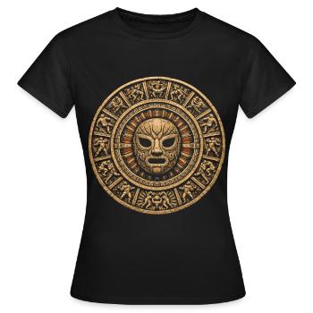 Lucha Libre Luchador - T-shirt Femme - noir - Devant - AI Model Female 172 dark (172cm)