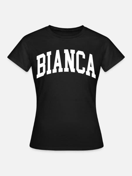 Bianca - Frauen T-Shirt - Schwarz