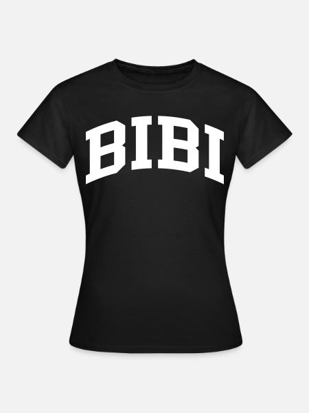 Bibi - Frauen T-Shirt - Schwarz