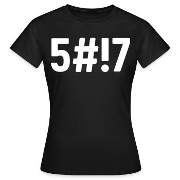 Codé - T-shirt Femme - noir - Devant - AI Model Female 172 dark (172cm)