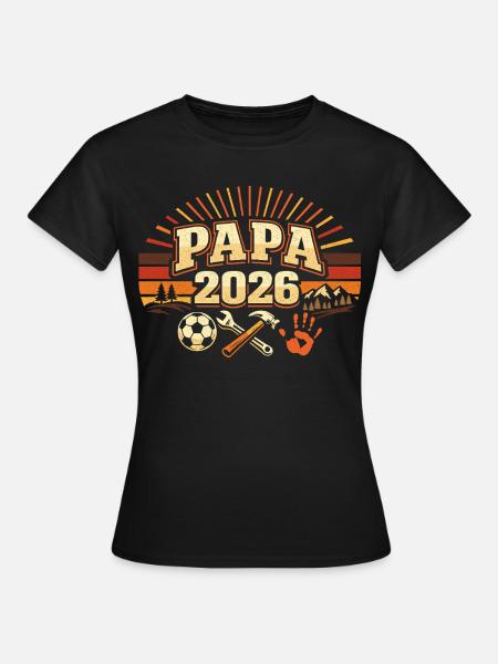 papa 2026 - Frauen T-Shirt - Schwarz