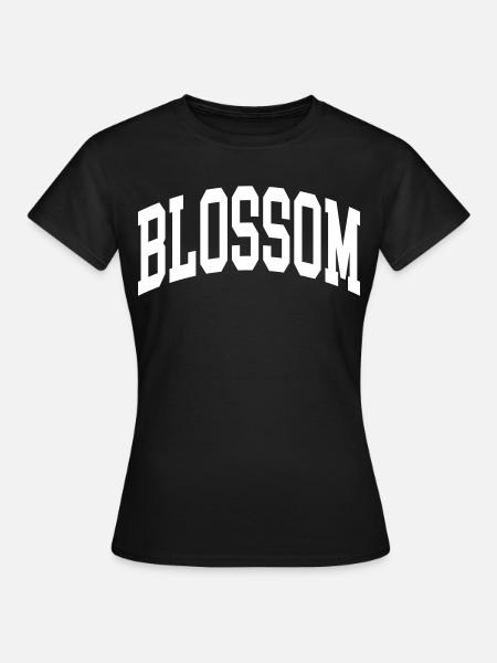 Blossom - Frauen T-Shirt - Schwarz