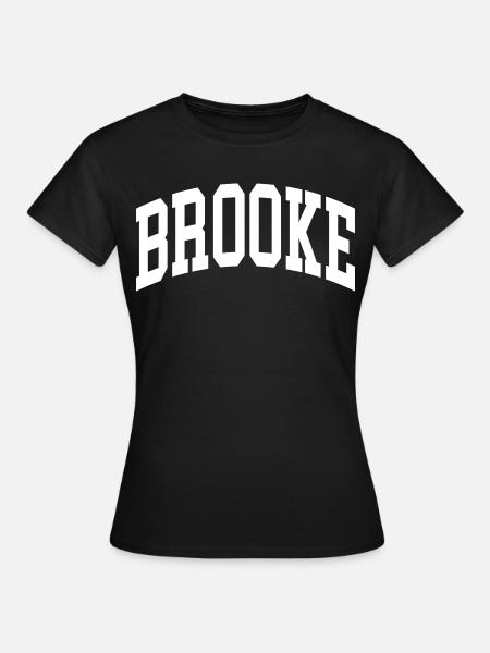 Brooke - Frauen T-Shirt - Schwarz