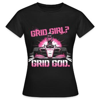 Autorennen Motorsport - Frauen T-Shirt - Schwarz - Vorne - AI Model Female 172 dark (172cm)