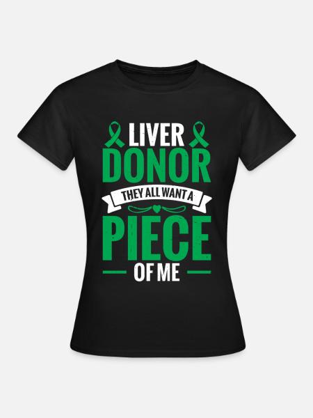 Leberspende-Krieger-Lebertransplantation - Frauen T-Shirt - Schwarz