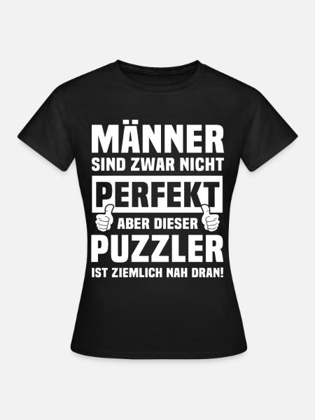 Puzzler - Frauen T-Shirt - Schwarz