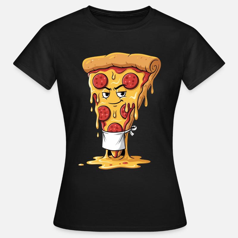 Grembiule per Pizza Cool - Maglietta da donna - nero