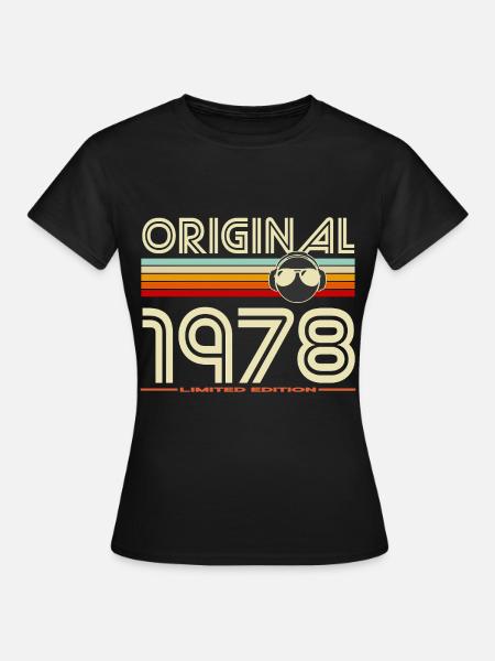 Originaler Retro-Helm von 1978 - Frauen T-Shirt - Schwarz