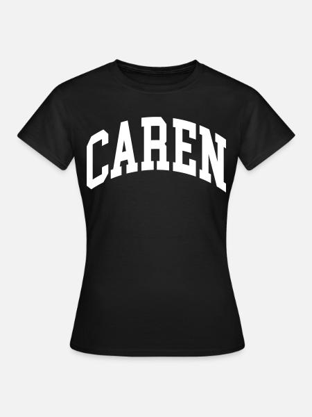Caren - Frauen T-Shirt - Schwarz