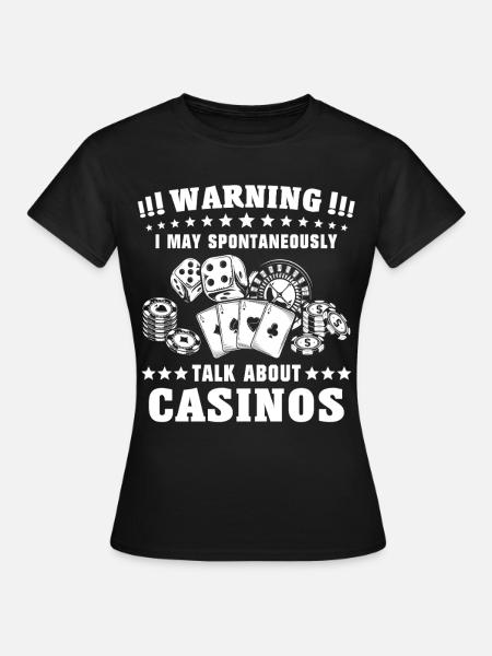 Casino - Frauen T-Shirt - Schwarz