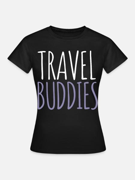 Reisebegleiter - Frauen T-Shirt - Schwarz