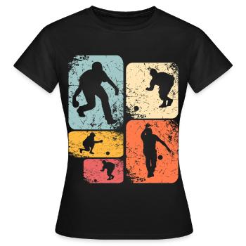 Skittles - T-shirt Femme - noir - Devant - AI Model Female 172 dark (172cm)