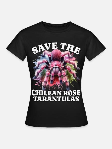 Save Chile Vogelspinne - Frauen T-Shirt - Schwarz