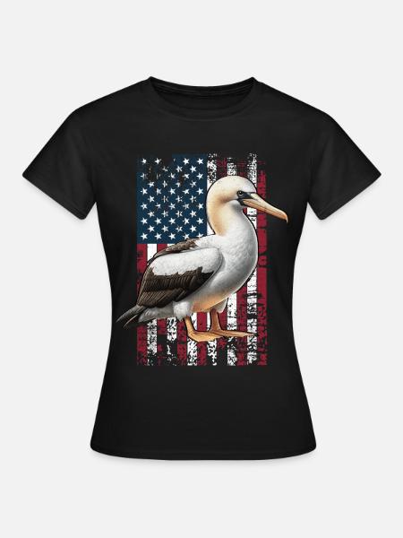 Nazca Booby US Nazca Tölpel - Frauen T-Shirt - Schwarz
