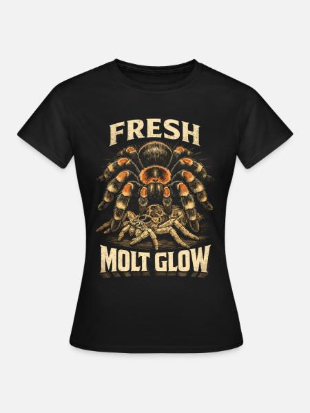 Vogelspinne Fresh Molt - Frauen T-Shirt - Schwarz