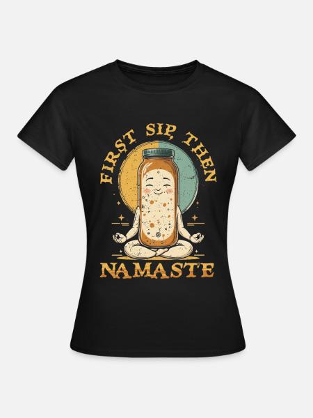 Kombucha - Frauen T-Shirt - Schwarz