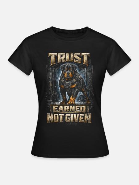 Rottweiler Hund - Frauen T-Shirt - Schwarz