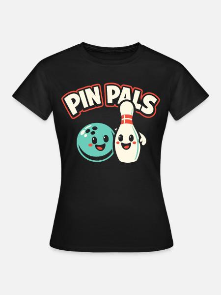 Pin Pals - Frauen T-Shirt - Schwarz