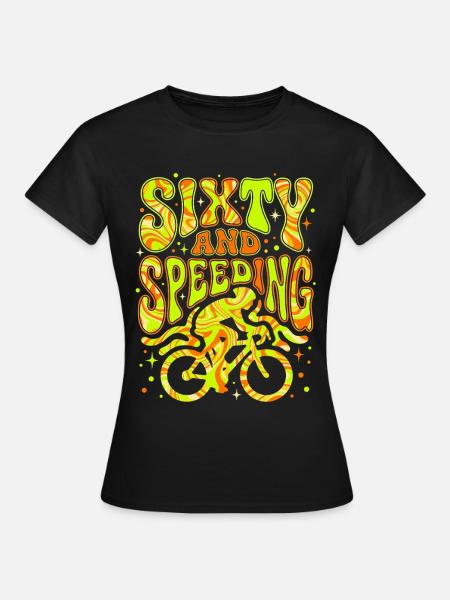 60e anniversaire vélo de route - T-shirt Femme - noir