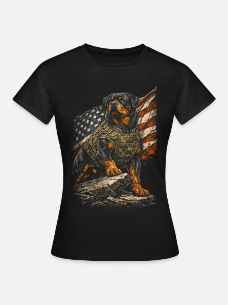 Rottweiler Hund - Frauen T-Shirt - Schwarz