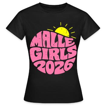 Malle 2026 Malle Girls - T-shirt Femme - noir - Devant - AI Model Female 172 dark (172cm)