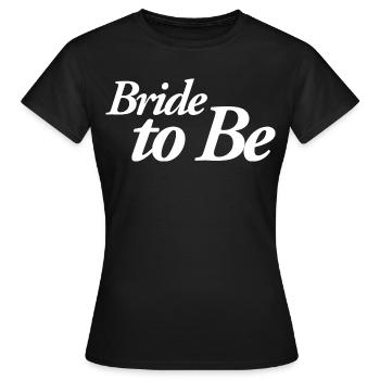 Future mariée - T-shirt Femme - noir - Devant - AI Model Female 172 dark (172cm)