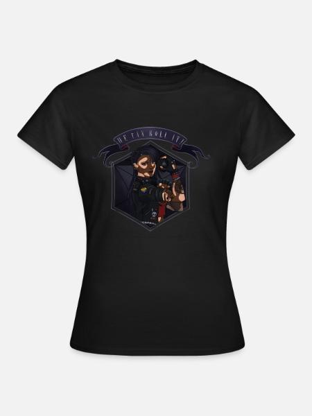 Wir können es drehen! Vitiligo - Frauen T-Shirt - Schwarz